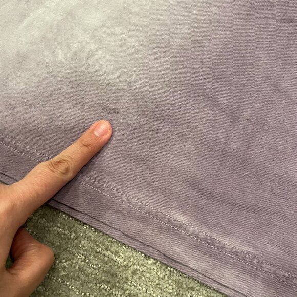 Taylor Swift Speak Now Taylors Version Shirt Womens Large Purple Tie Dye Cotton - Picture 7 of 9